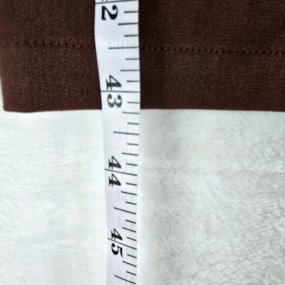 Universal Standard Lyons V-Neck Midi Dress Brown Size S (14-16) Stretch Sheath - Picture 8 of 12